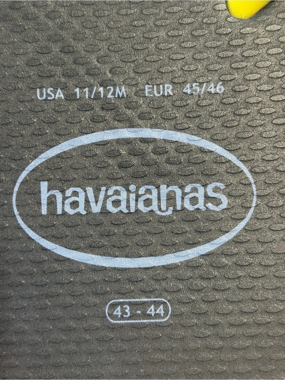 Havaianas Mens Fortnite Navy & Yellow Flip Flops